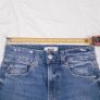 Paige Medium Blue Sasha Ankle High-Waisted Wide Leg Turn up Jeans Size 25 Image 9