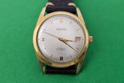 Vintage Swiss Made Richard Incabloc Gold Plated watch 1960s
