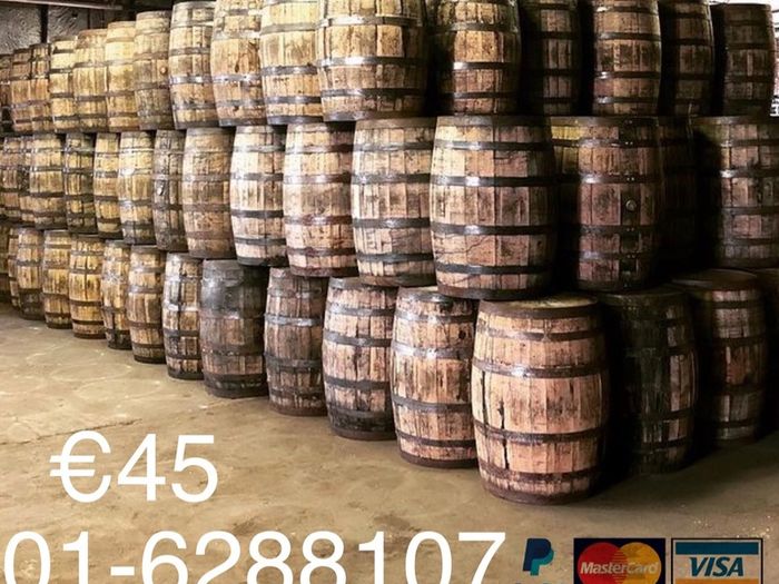oak whiskey barrels
