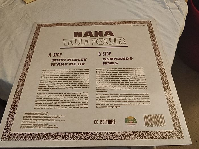 Nana Tuffour Sikyi Melody Vinyl
