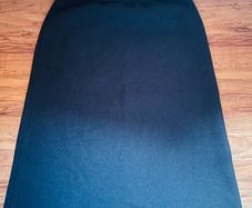 Midi Part Wool Skirt