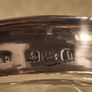 Pair of Cut Glass vases with Hallmarked 1919 London Silver Rims Image 8