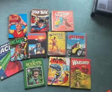 Vintage Annuals: Star Trek, Roy of Rovers, Kung Fu etc