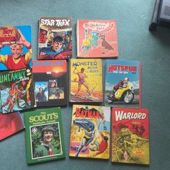 Vintage Annuals: Star Trek, Roy of Rovers, Kung Fu etc
