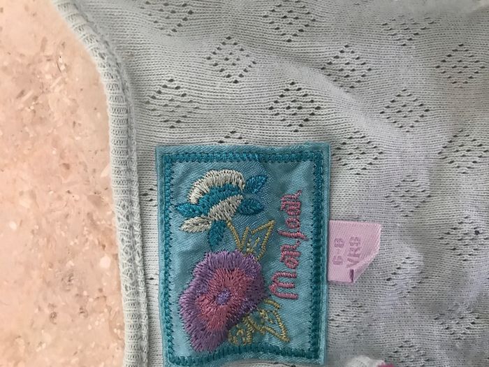 Monsoon velvet and embroidered beautiful cardigan 6/8