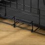Dog Cage, Transport Cage, Wire Cage, Removable Bottom Pan, Black Image 3