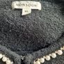 Monsoon black cardigan with pearl detail size XL, UK 14/16 Image 6