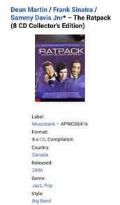 The Ratpack (8 CD Collector's Edition)
