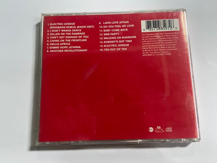 Eddy Grants Greatest Hits CD