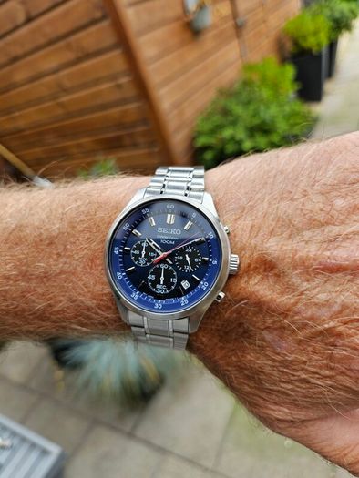 Watch Seiko Chronograph.