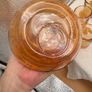 Vintage Amber Glass Liqueur Set Decanter and 5 Glasses Image 6