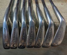 Dunlop golf irons. Right handed clubs
