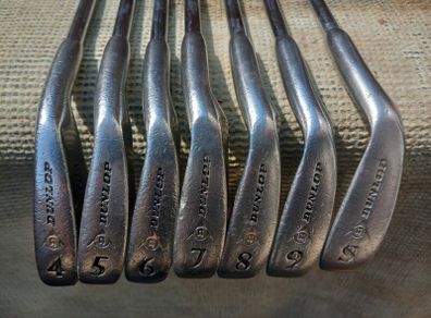 Dunlop golf irons. Right handed clubs