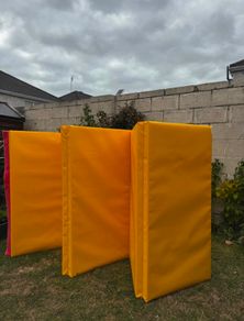 Cannons UK foldable double gymnastics mat
