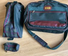 Shoulder Bag & shoe bag.