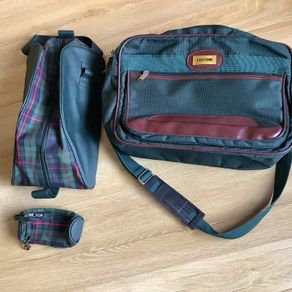 Shoulder Bag & shoe bag.