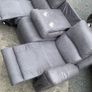 Lovely 3 seater recliner punch and arm chair perfect condition Image 4