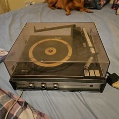 Philips Stereo 347 Record Player