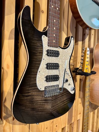 2009 Tom Anderson Drop Top Classic Trans Black Burst