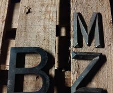number plate letters and random letter