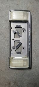 toyota hilux rear number plate holder
