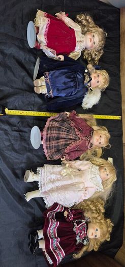 Vintage Porcelain Dolls Collection....Restoration Project, Spares & Repairs