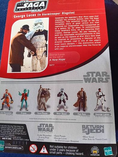 Star Wars Rare George Lucas Figure!