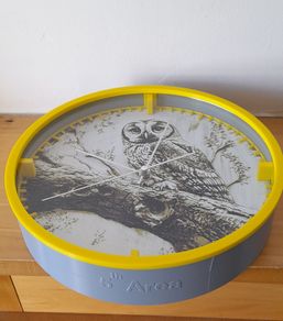 20cm Diameter wall clock art