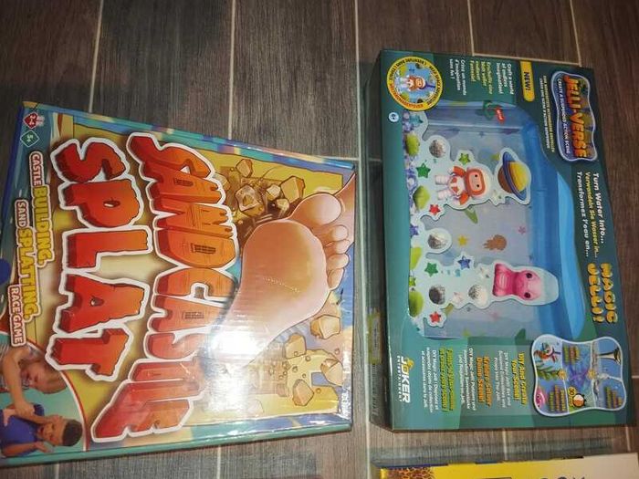 Kids Activity Games Bundle Sand Splashing & Jellyverse Magic Jelly puzzles