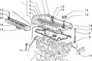 Lancia Delta Integrale 16v,EVO,EVO 2, FIAT, Cam Cover Bolt (Short) 16v SET x5 14305624