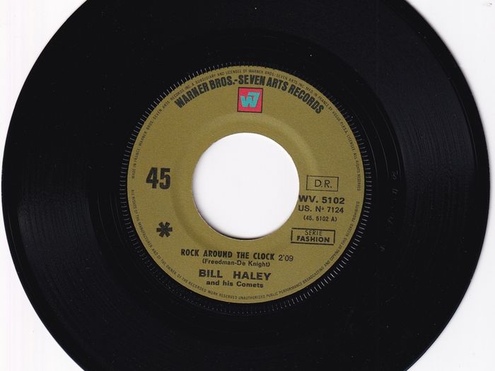 Bill Haley Rock Around The Clock French Pressing Warner Bros Records 45rpm