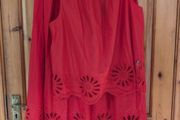 New Look Coord skirt and red top
