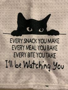 Cat Tea Towel