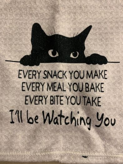 Cat Tea Towel