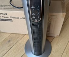 YOKEKON 2-in-1 Tower Fan Heater with Humidifier (Model LCD-HT-2305)