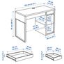 IKEA MICKE Desk (White)  Excellent Condition Image 5