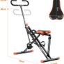 ABS Booster Abdominal Booster, Foldable Abdominal Machine with Adjustable Seat, Fitness ABS Machine, Squat Machine, Abdominal Trainers for Abs Arms Legs Back and Glutes Image 3
