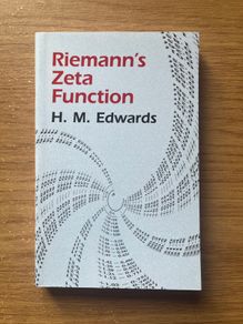 Riemann's Zeta Function by H. M. Edwards