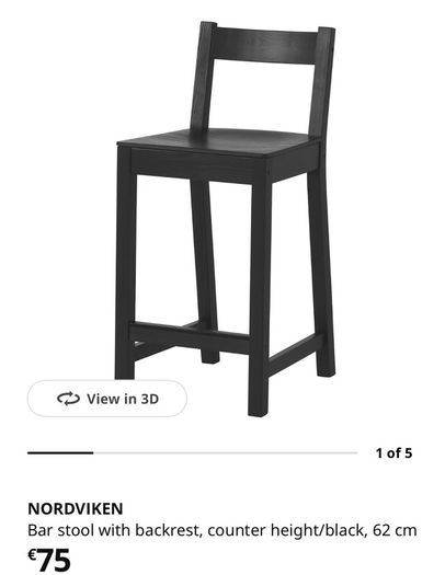 IKEA Vadholma Kitchen island with Rack