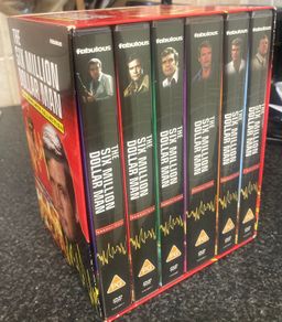 The Six Million Dollar Man: The Complete Collection (DVD) Premium 40-Disc Box Set