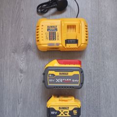 DeWalt Batteries & Charger (New)