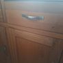 solid oak side board Image 2