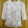 Brand new Girl's Elegant Light Pink Flower Dress | Size 5 years Image 2