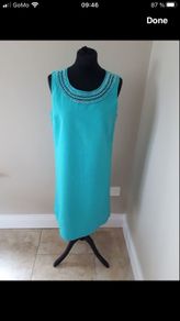 Linen dress, size 12