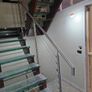 Glass Sapele stairs Image 3