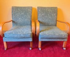 2 x Parker Knoll armchairs