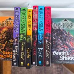 Darren Shan Demonata Collection, plus Signed Wolf Island Event Flyer