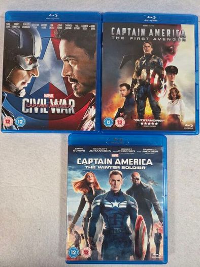 Captain America blu ray
