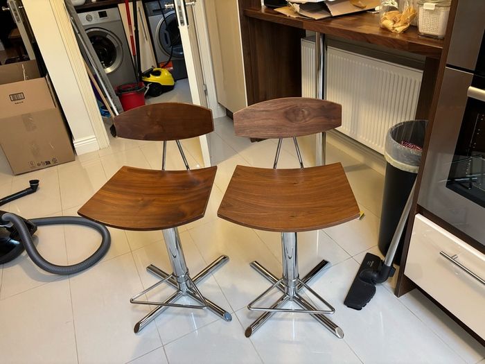 2 Barstools with GAS lift