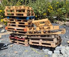 Wooden pallets